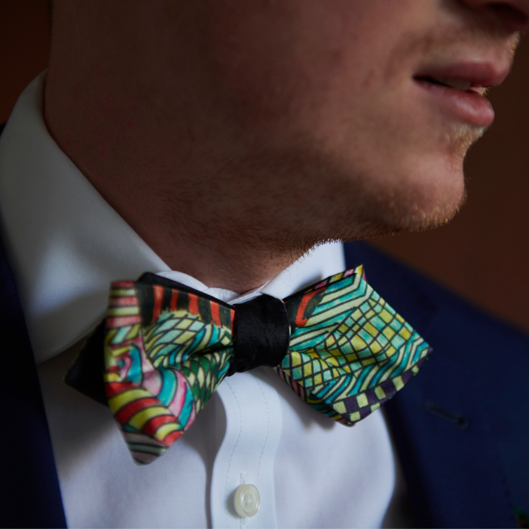 Silk Self-Tie Bow Tie | Art by BM | Suit & Tuxedo | Nathon Kong